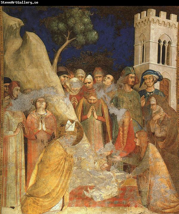 Simone Martini The Miracle of the Resurrected Child